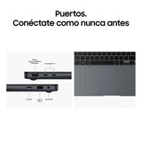 Samsung Galaxy Book4 Ultra, Ordenador Portátil Ultrafino 16" HDR, Táctil, Intel Core Ultra 7-155H, 16GB RAM, 1TB SSD, NVIDIA GeForce RTX 4050 (GDDR6), Windows 11 Home, Gris, Teclado QWERTY Español
