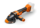 Fein Amoladora angular con batería CCG 18-115-10 PD-SEC AS (disco abrasivo de 115 mm de diámetro, concepto de manejo seguro, interruptor de hombre muerto, operación a dos manos, trabajo seguro)