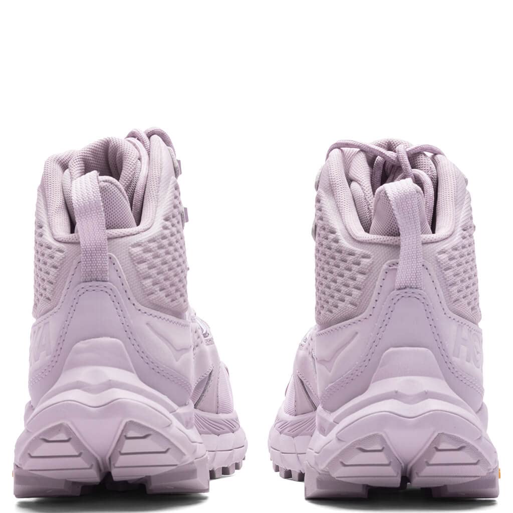 HOKA Anacapa Mid GTX, Zapatos para Senderismo Unisex Adulto, Lilac Marble Elderberry, 40 EU