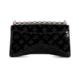 GUESS Gerty Convertible Crossbody Flap, Bandolera para Mujer, Black, Talla única