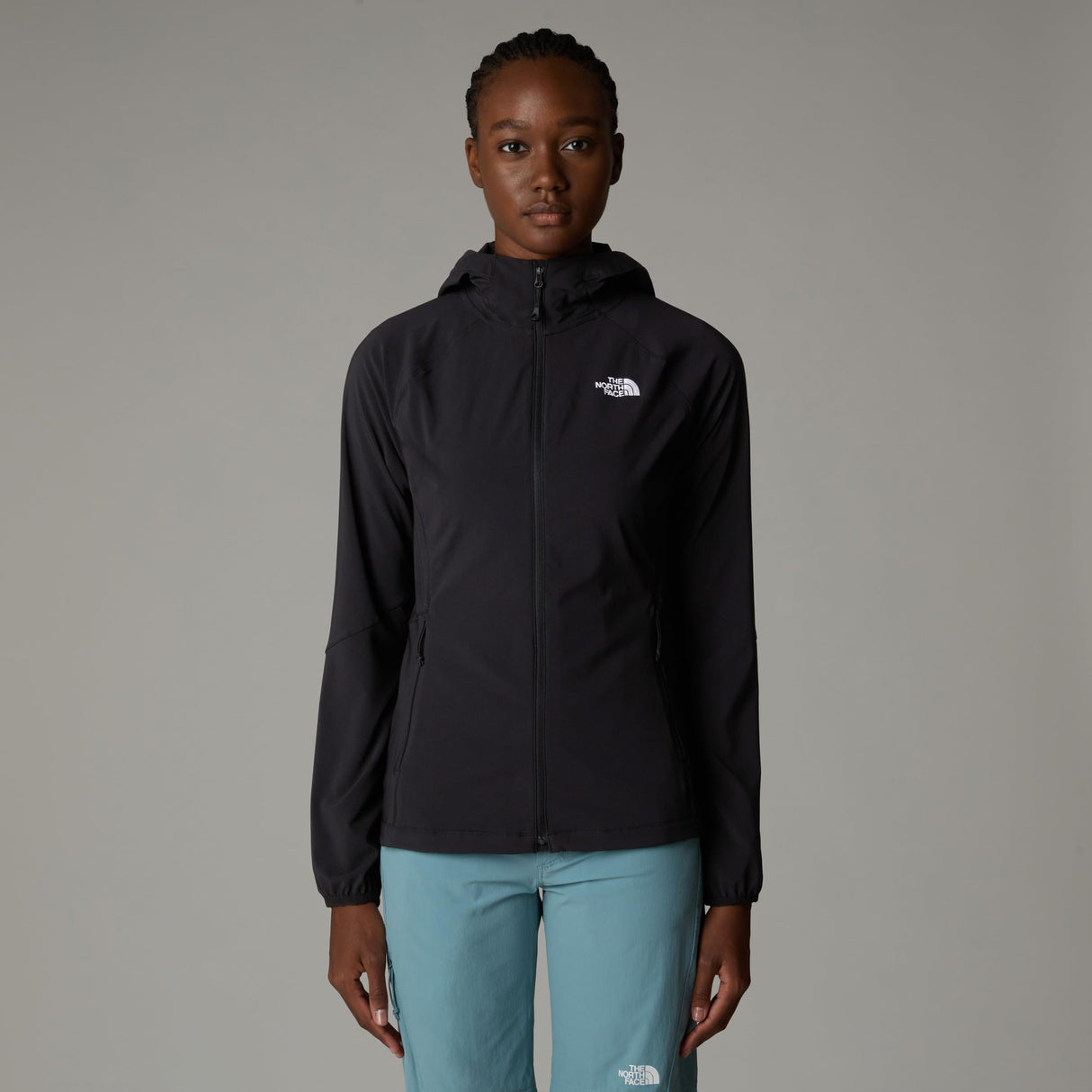 THE NORTH FACE NF0A8CD9JK3 W Nimble Hoodie - EU Sweatshirt Mujer TNF Black Tamaño L