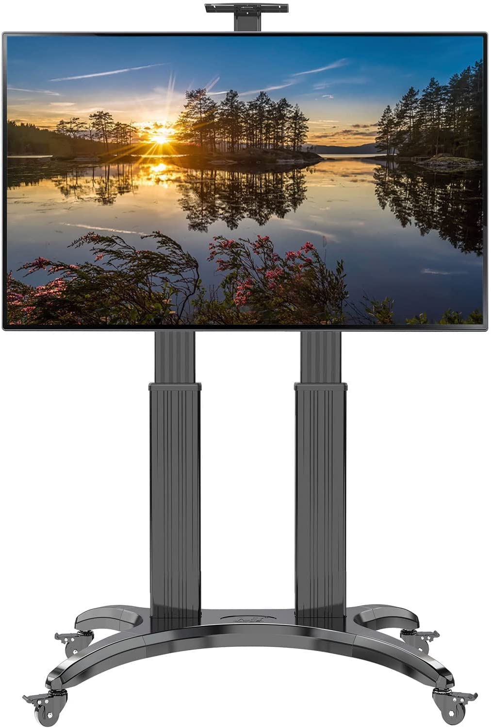 North Bayou AVF1800-70-1P - Soporte de peana para Monitor, Color Negro