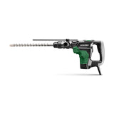 HiKOKI Martillo perforador y cincelador SDS-Max - 1100 W, 7,1 J de energía de impacto, 40 mm de diámetro de perforación, 2800/min de tasa de impacto - Baja vibración, mango ergonómico - Incl. maletín