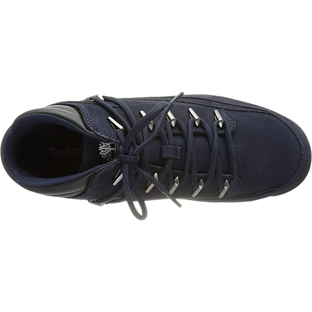 Timberland Euro Rock WR Botas de Moda para Hombre, Azul (Navy Nubuck), 42 EU