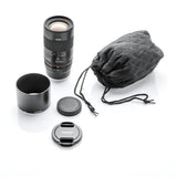 Samyang F1112309101 - Objetivo fotográfico DSLR para Micro Cuatro Tercios AS IF UMC (Distancia Focal Fija 100mm, Apertura f/2.8-32, diámetro Filtro: 67mm), Negro