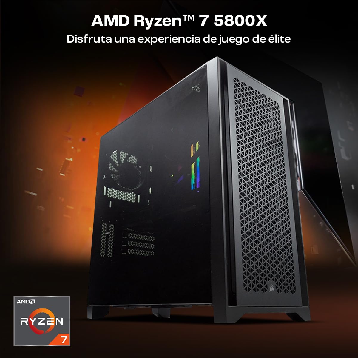 PcCom PC de Sobremesa Studio 32 GB RAM 2 TB SSD