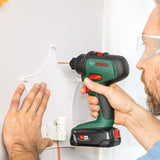 Bosch Taladro/Atornillador a batería (2 baterías, sistema de 18 voltios, en maletín de transporte), AdvancedDrill 18