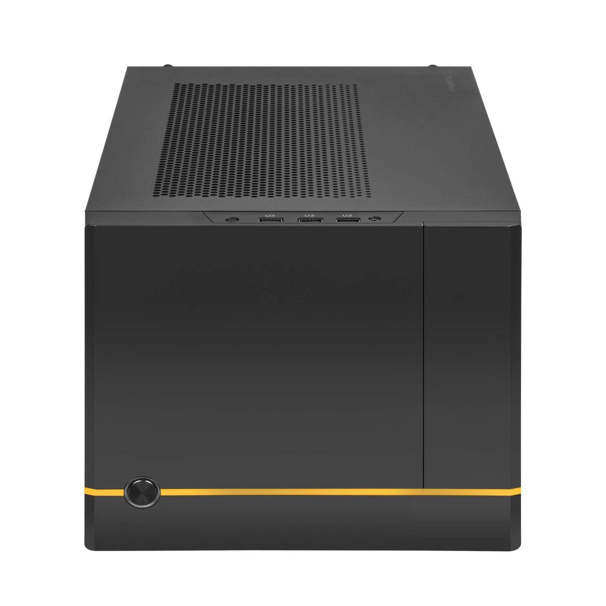 SilverStone Technology 12057 SUGO 14, Chasis Cubo Mini-ITX, Acepta Tarjetas gráficas de tamaño Completo y 3 zócalos/ATX PSU / 240mm AIO, 4 Paneles extraíbles, SST-SG14B