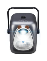 Acer - AOpen QF23s Powered by Acer LCD LED Beamer - 1080p Full HD (1920 x 1080 píxeles), 6.500 lúmenes LED, Contraste 1000:1, Keystone, 2 x 3 W Altavoces, HDMI (HDCP), WiFi, Plata, Portable/móvil