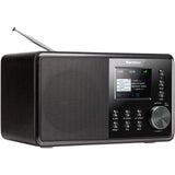 Karcher Dab 3000 - Radio Dab+ (Radio Digital, Dab Plus/FM RDS, Entrada Auxiliar, Despertador con Alarma Dual, Radio de Cocina pequeña, Negro)