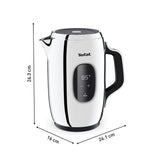 Tefal Majestuo Hervidor, Interfaz intuitiva, Hervidor Eléctrico con 9 Ajustes de Temperatura, Manejo Seguro, Mantener Caliente, Filtro Antical Extraíble, Indicación del Nivel de Agua, KI883D10