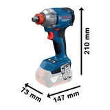 Bosch Professional 18V System atornillador de impacto a batería GDX 18V-285