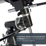Celestron 21049 Power Seeker 127EQ Telescopio Reflector, Negro