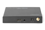 DIGITUS DS-55315 Extensor HDMI inalámbrico/Divisor HDMI (1:4) - Full HD 1080p 60 Hz - Alcance de 80 m - Unidad receptora para DS-55314 - Salida en Bucle, Infrarrojos IR - HDMI 1.3 y HDCP 1.3