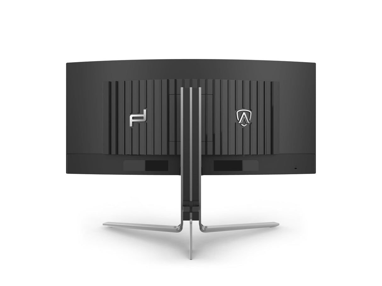 AOC Agon Pro PD34 Monitor Gaming 34" UWQHD, 240Hz, QD-OLED, 0.03 GtG, HDR400 TrueBlack, Adaptive Sync., G-Sync Compat., Altavoces, Altura Ajustable (3440x1440, 2X HDMI 2.1, 1x DP 1.4, USB-C) Gris