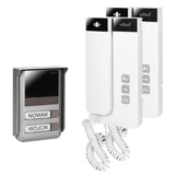 Vibell SALEM MULTI - Sistema de intercomunicación bifamiliar para control de volumen - Control de puerta y auricular magnético