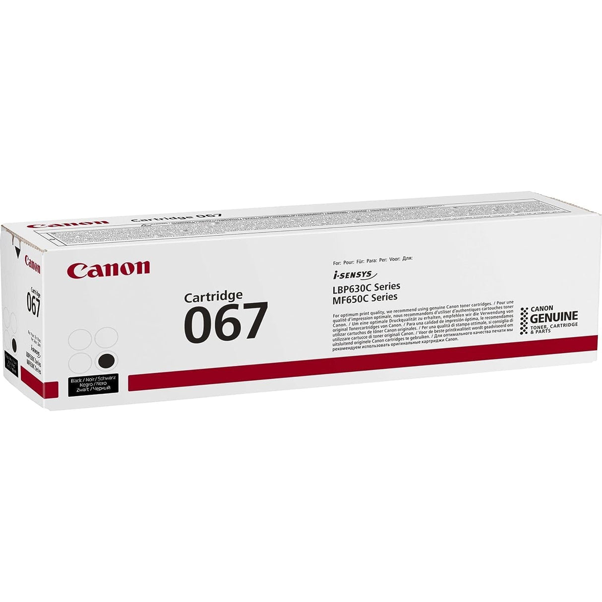 Canon Tóner Original 067 Negro