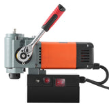 VEVOR Taladro Magnético de Perfil Bajo 1300 W Taladro Magnético Ligero y Portátil con Dispositivo de Enfriamiento y Protección contra Sobrecarga Prensa Magnética para Instalación de Equipos