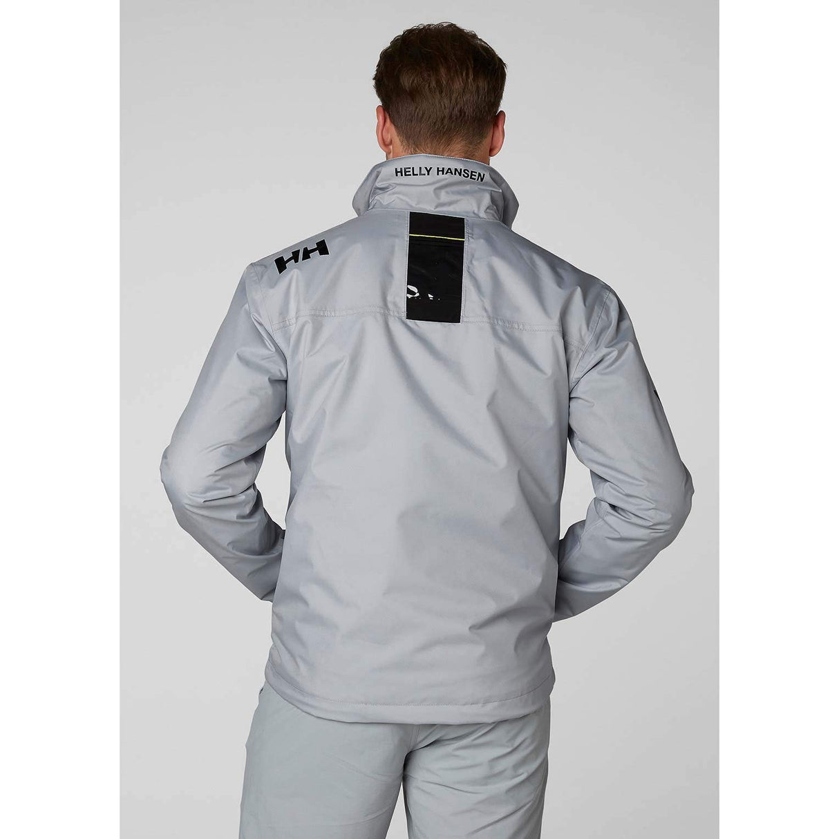 Helly Hansen Crew Midlayer Jacket, Chaqueta Hombre, Grey Fog, M