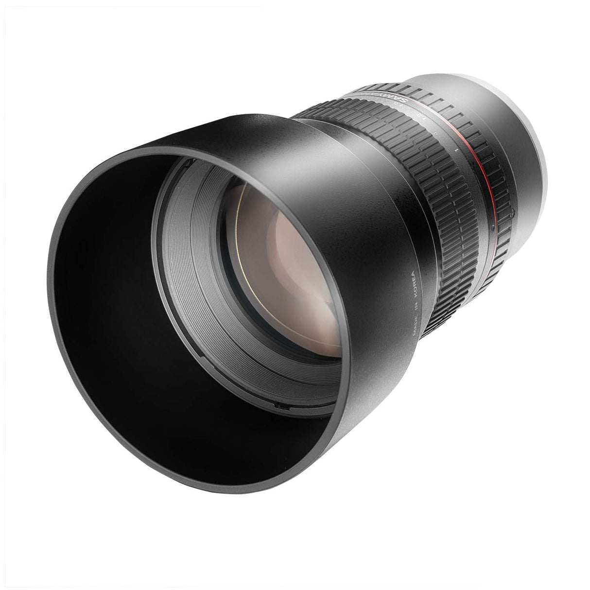 Samyang F1111206101 - Objetivo fotográfico DSLR para Sony E (Distancia Focal Fija 85mm, Apertura f/1.4-22 AS IF UMC, diámetro Filtro: 72mm), Negro