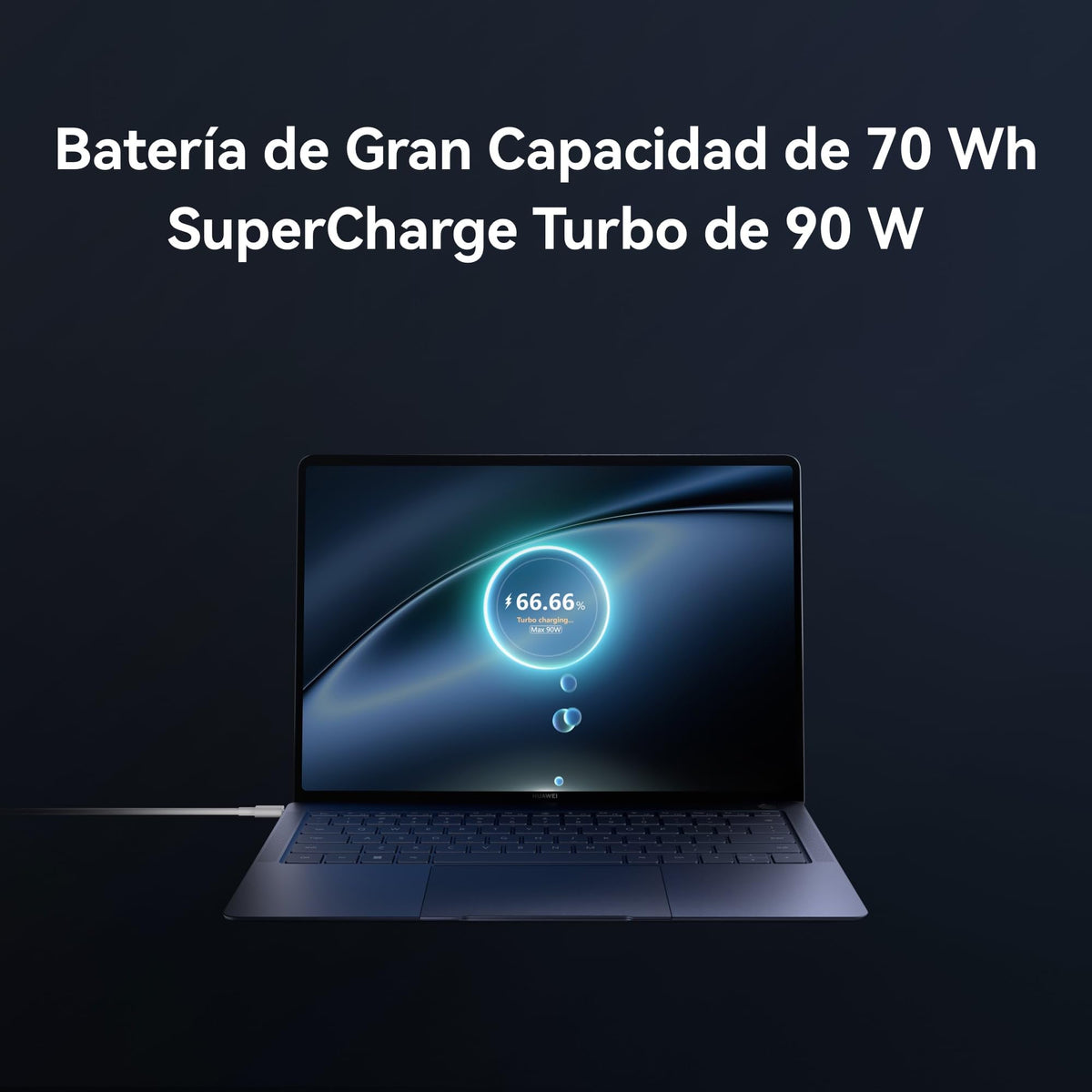 HUAWEI MateBook X Pro Core Ultra, 980 g Ultraligero, Procesador IntelCore Ultra 9, 14,2 Pulgadas, Pantalla OLED Flexible, 32GB + 2TB, Azul Morandi