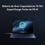 HUAWEI MateBook X Pro Core Ultra, 980 g Ultraligero, Procesador IntelCore Ultra 9, 14,2 Pulgadas, Pantalla OLED Flexible, 32GB + 2TB, Azul Morandi