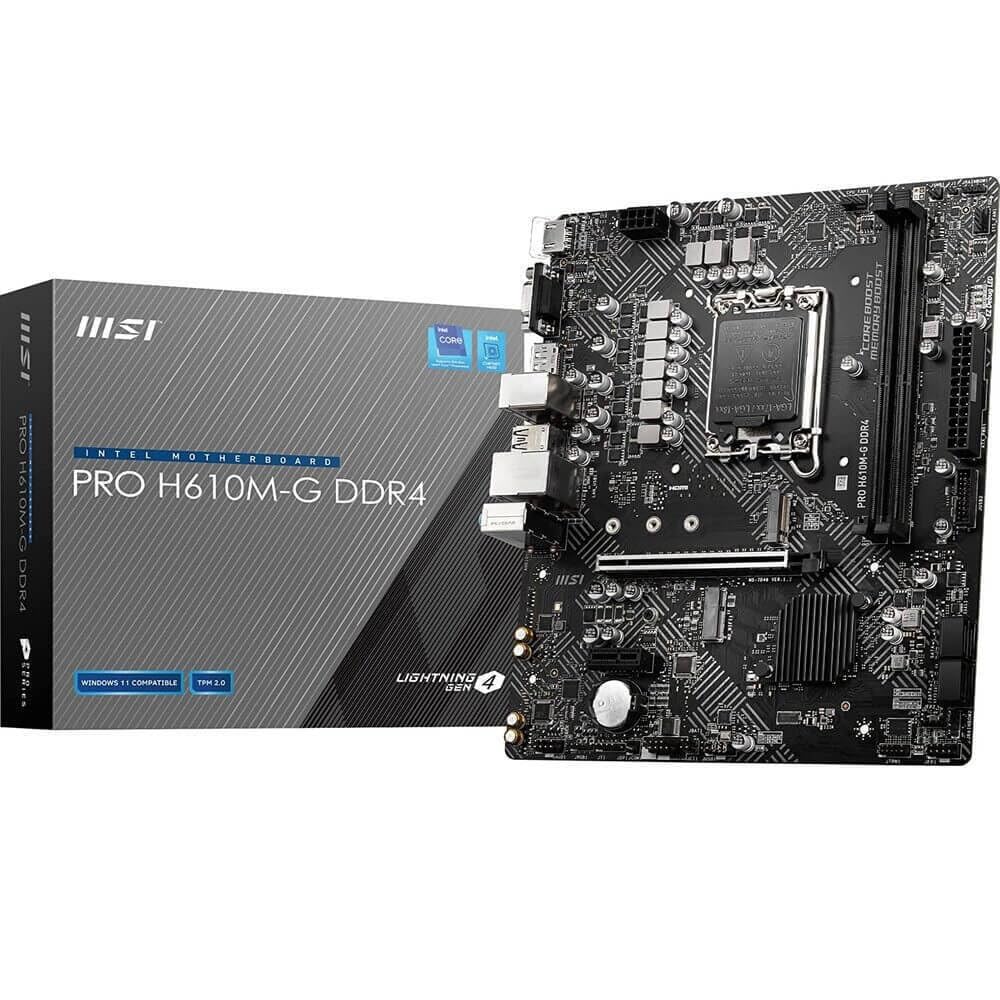 Pro H610M-G DDR4