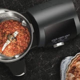 Cecotec Robot de Cocina Multifunción Mambo 8090, Cuchara MamboMix, 30 funciones, Báscula Incorporada, Jarra de Acero Inoxidable de Capacidad 3,3L, Apta para Lavavajillas, Cestillo de Hervir, Recetario