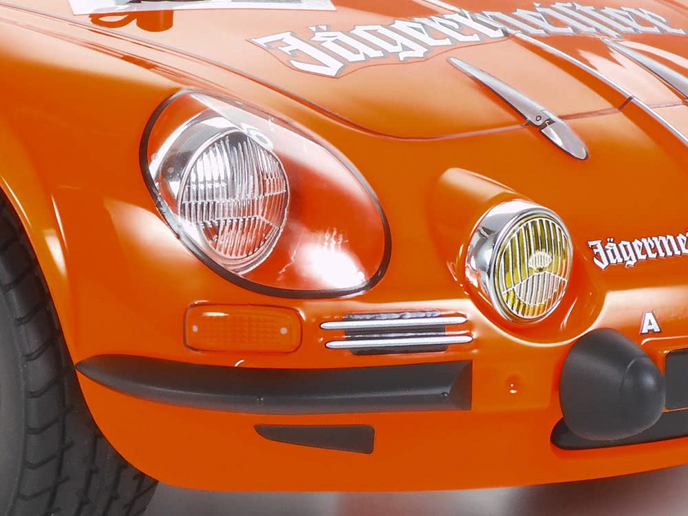 Tamiya 58708 1:10 RC Renault Alpine A110 Jägerm. M - 06 - Coche teledirigido, vehículo RC, modelismo, Kit para Montar, Hobby, Tinkering, Multicolor