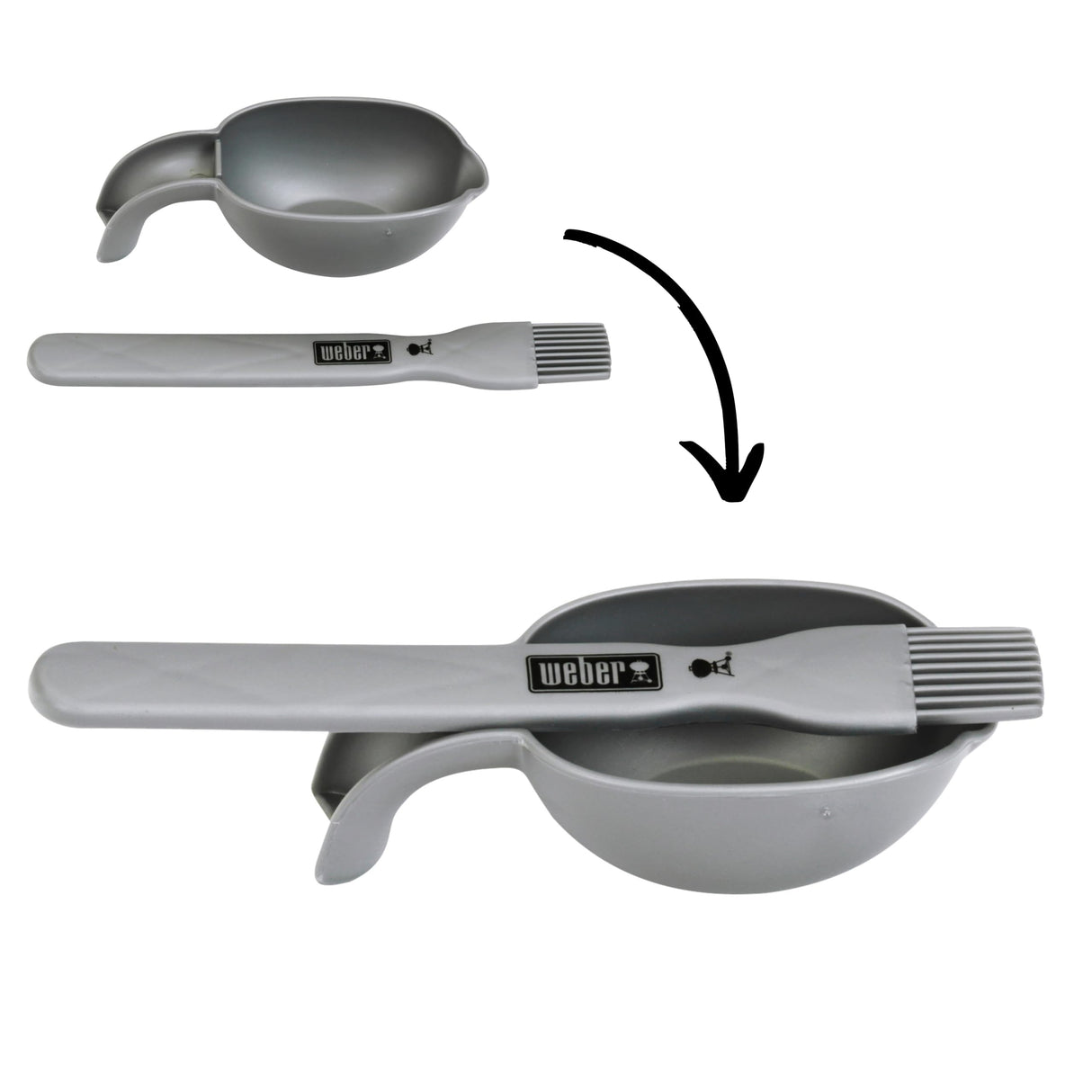 Theo Klein 9445 Barbacoa Weber Genesis de Madera I Incluye Insertos para Filete, Pizza o Verduras, con muñecos de Comida y Cubiertos para Barbacoa, Juguete para niños a Partir de 3 años