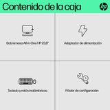 HP All-in-One 24-cr0117ns - Ordenador de sobremesa 23,8" Full HD con cámara, Teclado y ratón inalámbricos (Intel Core i5-1335U, 16GB RAM, 512GB SSD, Windows 11 Home) Blanco