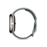 Google Pixel Watch 2 con Fitbit y Google - Control de frecuencia cardiaca, gestión del estrés y seguridad - Smartwatch Android - Caja de aluminio en tono plata Correa deportiva en Verde liquen Wi-Fi