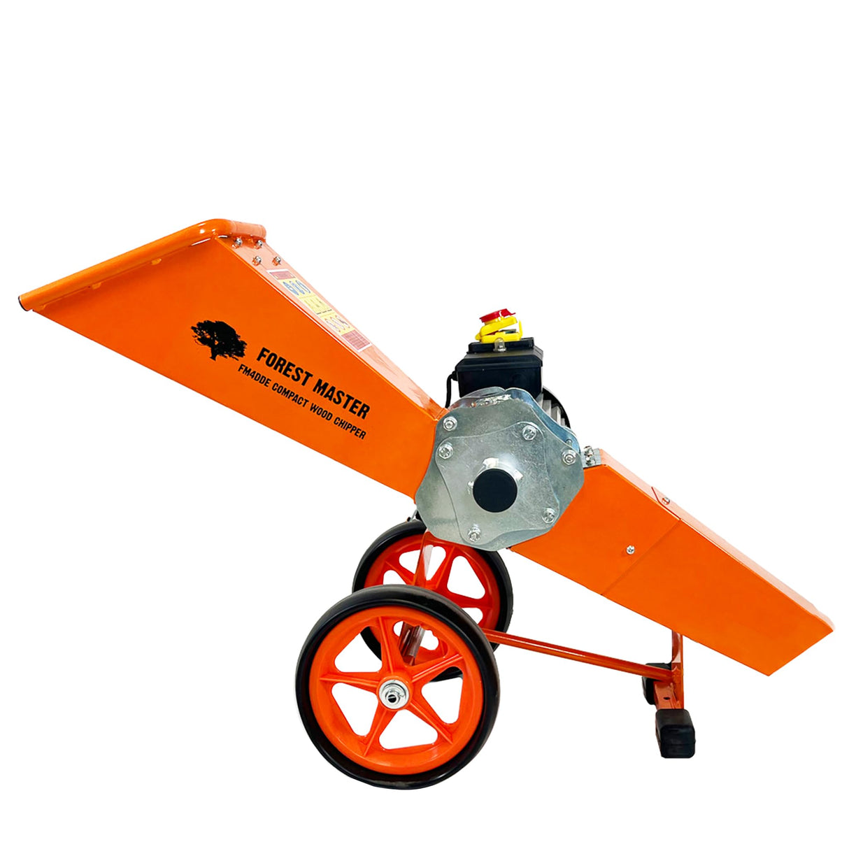 Forest Master FM4DD-MUL - Trituradora de madera compacta eléctrica de 4 CV para jardín