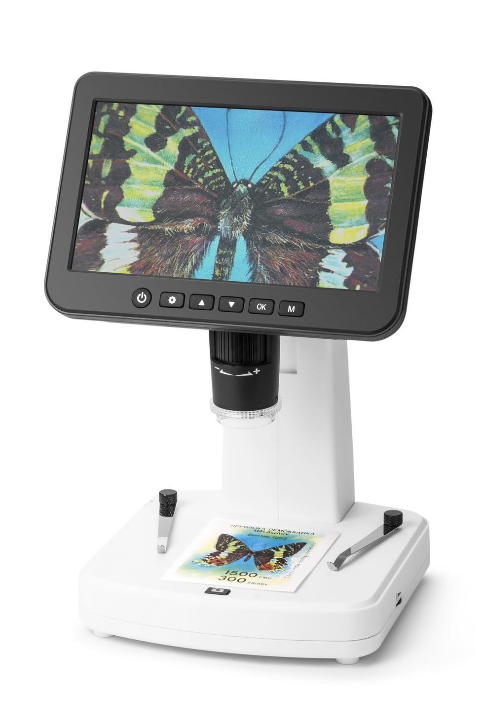 Microscopio Digital portátil Smart DiProgress Hooke, LCD de 7 Pulgadas, 16 Mpx, con Pantalla LCD HD