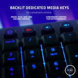 Razer Ornata V3 - Teclado para Juegos de Perfil Bajo (Interruptor Híbrido de Membrana Mecha, Teclas Recubiertas de UV, Reposamuñecas Magnético Suave al Tacto, RGB Chroma) Diseño US, Negro
