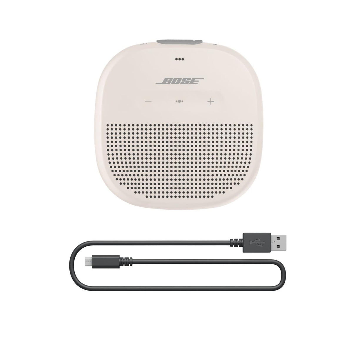 Bose Altavoz Bluetooth SoundLink Micro Sumergible, pequeño con Micro, Blanco