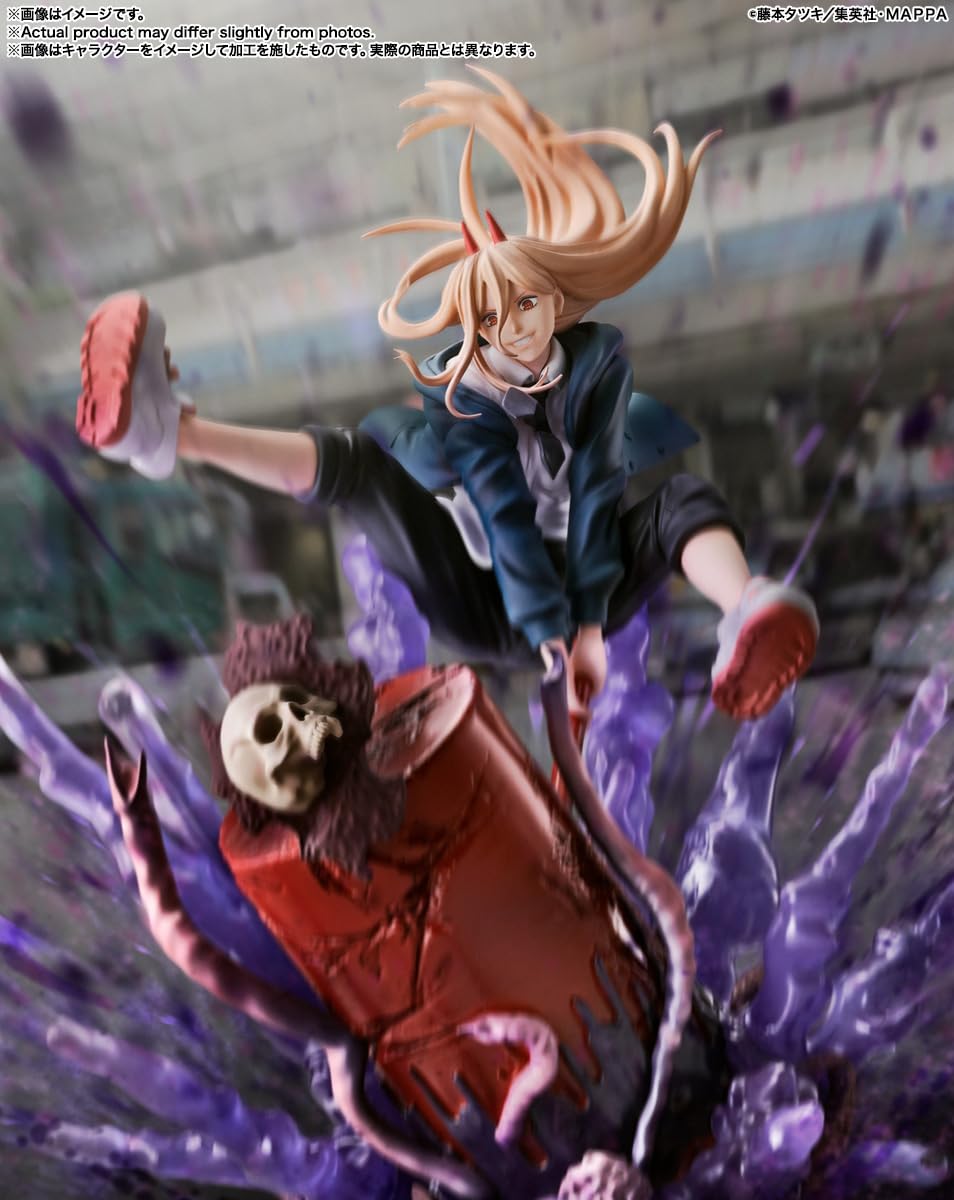 TAMASHII NATIONS - Chainsaw Man - Power, Bandai Spirits FiguartsZero Figura Coleccionable