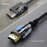 KabelDirekt – Cable HDMI 8K / 4K – 25x 3m y más longitudes (0,15m–22,5m) – Cable HDMI diseñado en Alemania – Soporta 10K/8K@60Hz / 4K@120Hz – HDMI Cable para TV, PC, PS5, Xbox, Switch
