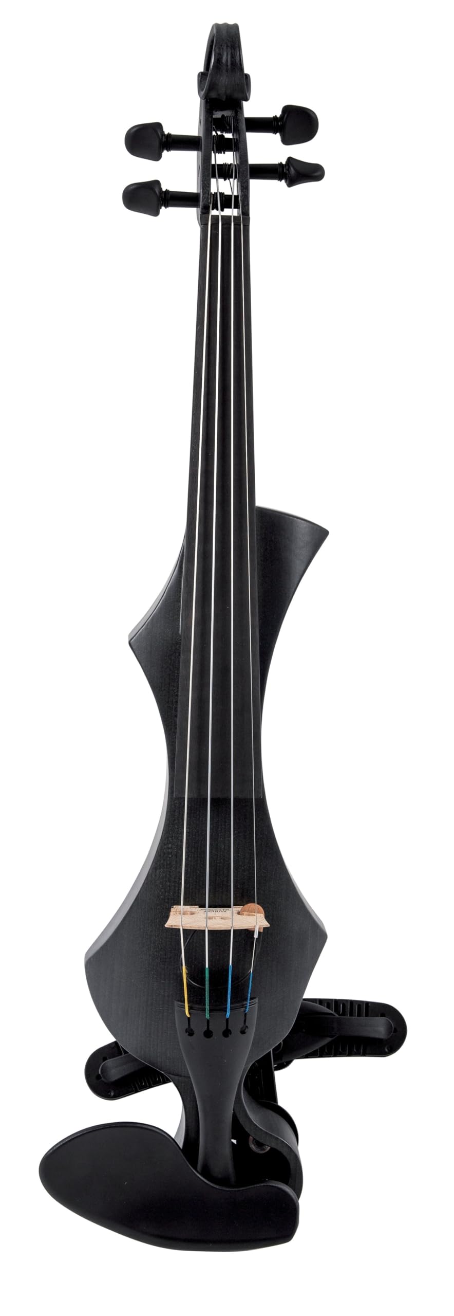 Violín eléctrico GEWA, violín electrónico, Novita 3.0 negro con reposahombros Wittner, 4 cuerdas