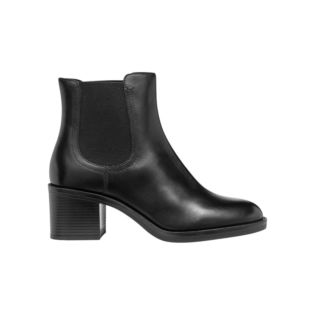 Geox D Serilda 60B, Bota de Tobillo Mujer, Black, 40 EU