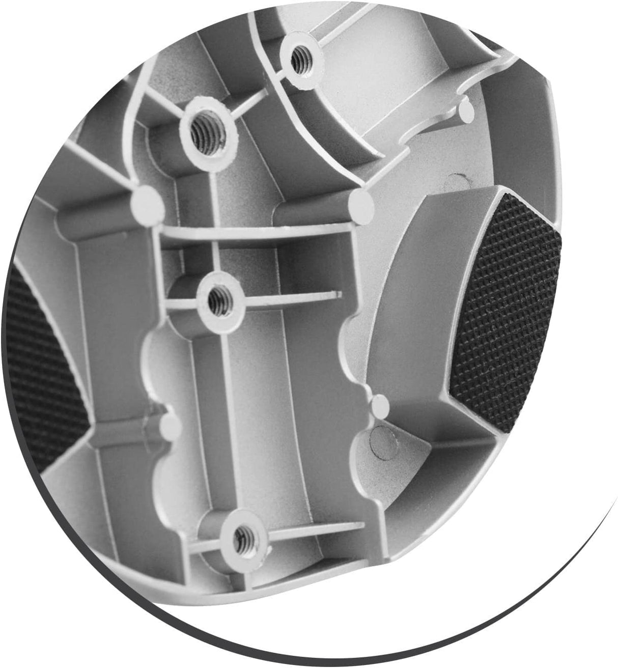System-S Soporte de Mesa 360° con Cerradura para Microsoft Surface Pro 8 de 13,0", Color Gris