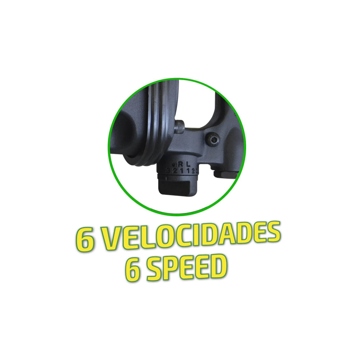 JBM 52814 - Pistola neumática para Rueda de camion