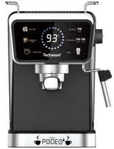Techwood Máquina de café expreso TCA-1386EXN