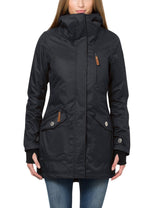 berydale BD100 Chaqueta, Negro, XXL para Mujer