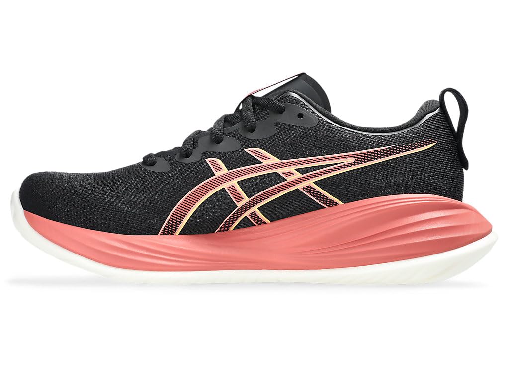 ASICS Gel-Cumulus 27, Sneaker Mujer, Black Orange Glow, 39 EU