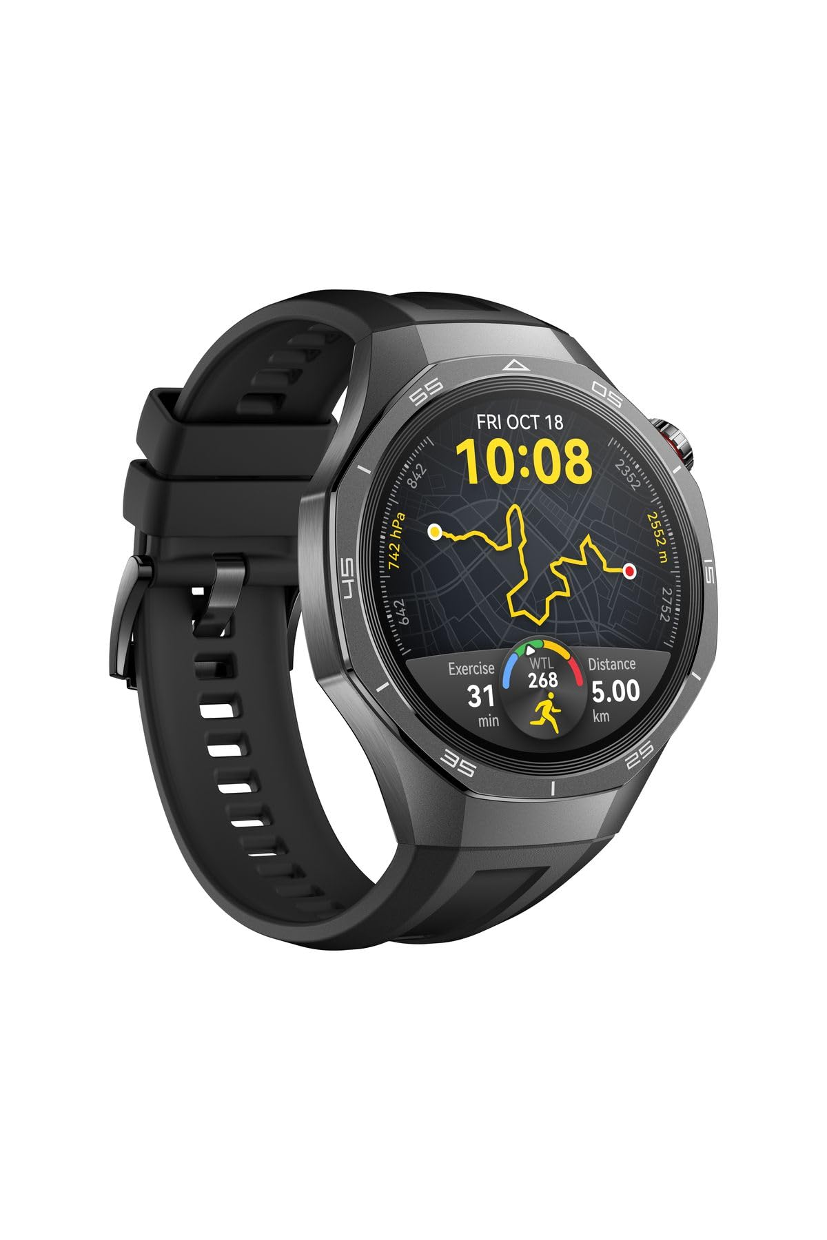 HUAWEI Reloj Inteligente Watch GT 5 Pro de 46 mm, diseño de Bordes Afilados, Reloj Deportivo de Nivel Profesional, Seguimiento de la Salud, monitoreo de ECG, hasta 14 días de duración de la batería,