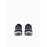 Armani Exchange Dusseldorf Embossed Geometric Motifs, Zapatillas Hombre, Azul Marino y Negro, 41 EU