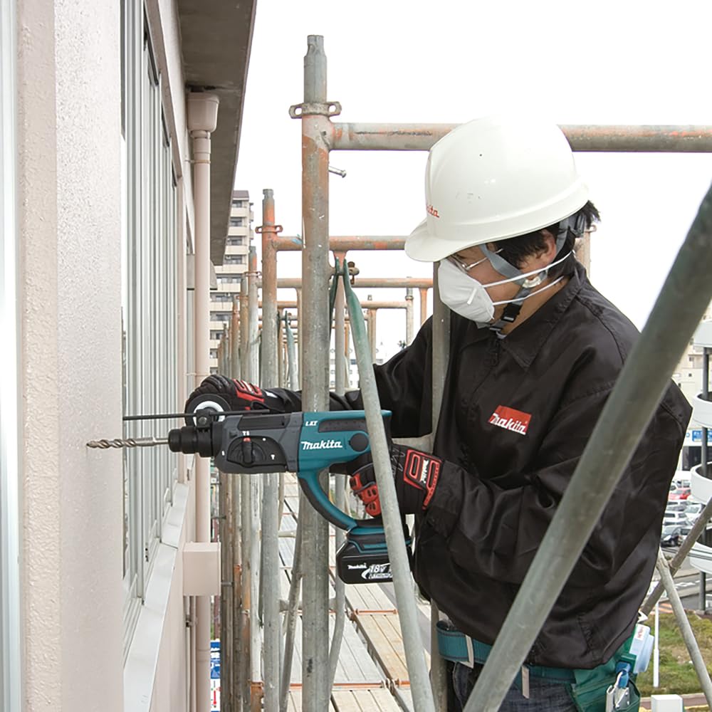 Makita DHR202RTJ Taladro percutor a batería 18V LXT SDS+ 1.9J 2x5.0Ah MAKPAC