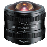 Tokina SZ 8 mm F2.8 Fisheye MF- Fujifilm X Mount, Nero