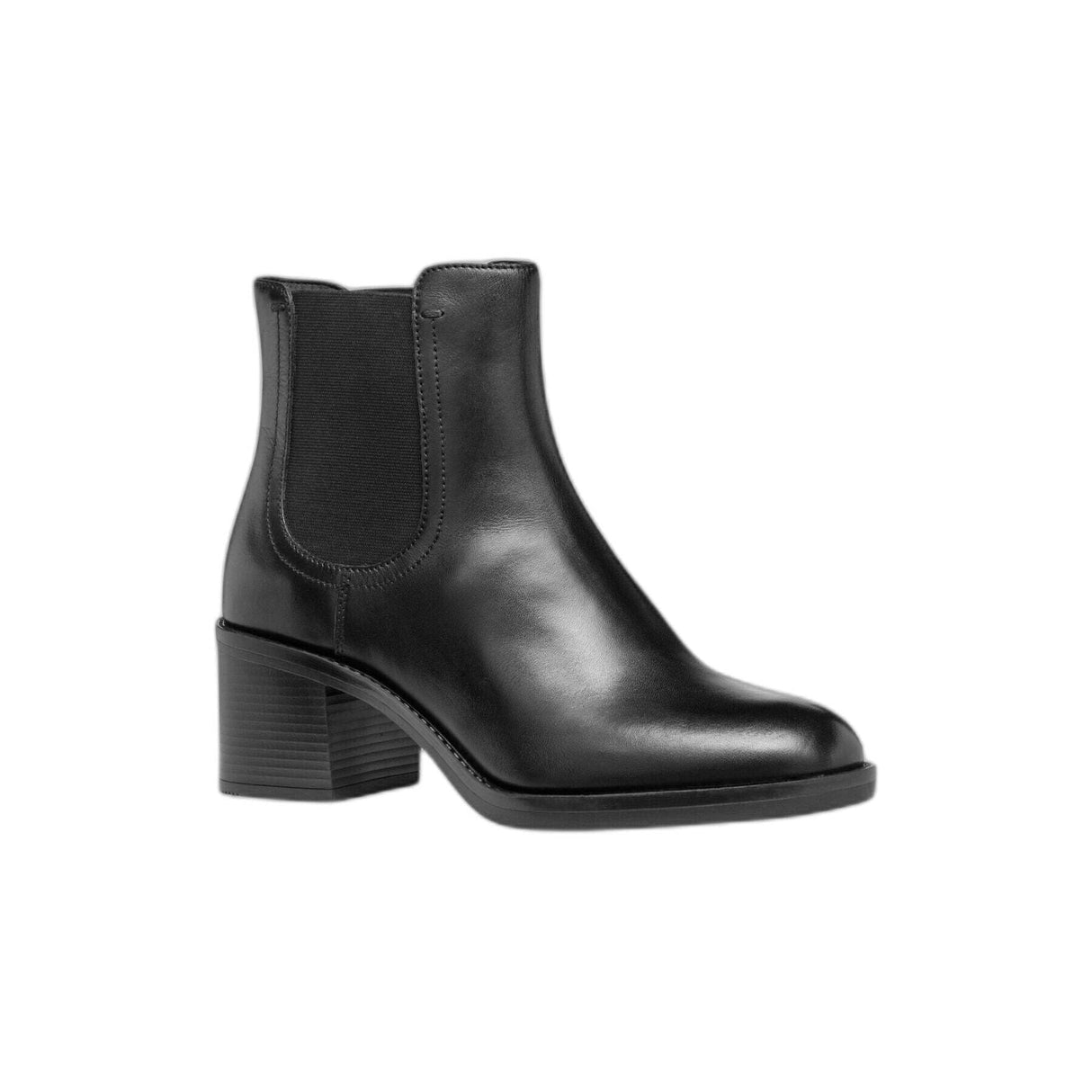 Geox D Serilda 60B, Bota de Tobillo Mujer, Black, 40 EU